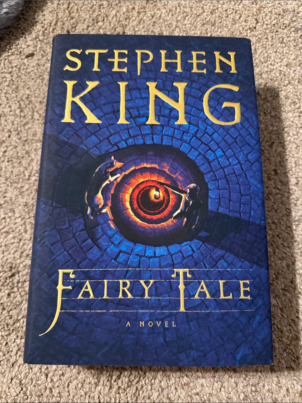 Fairy Tale Hardcover Book - Blue & Gold